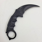Tactical Karambit Stainless Steel 3 75  Fixed Blade Claw Combat Knife W  Sheath