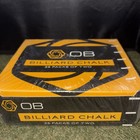 50 Pieces - Ob Pool Chalk -  Ob Cue Premium Quality Billiard Chalk 