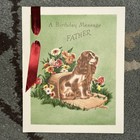Lot Of 5 Vintage Norcross Greeting Cards For Special Occasions Circa 1940s   50s