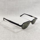 Vintage Bausch   Lomb Unisex W2878 Prbm Sunglasses Black Glass Lenses 140mm