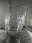 Mcdonald   s Clear Glass Tumbler Cup Embossed Arches Logo Original 1992