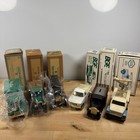 Lot Of 6 Vintage Bge Ertl Die-cast Metal Trucks 1923-1994 Service Vehicles Banks