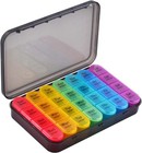 Weekly Pill Box Organizer 7 Days Organizer Cases Medicine Storage 4 Times A Day