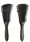 Detangling Hair Brush For Straight Curly Natural Hair  2 Pack 