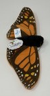 Wishpets Spring Monarch Butterfly Bug Finger Puppet Plush Soft Toy 90003