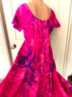 Vintage Mildred s Of Hawaii Cape Back Hawaiian Dress Size 10