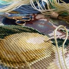 Plum Branches  Needlepoint Kit  Throw Pillow 16  16 Inches  Printed Tapestry C   