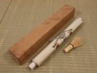 Japanese Hanging Scroll Art Painting  spring View  Antique Kakejiku