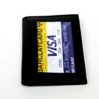 Black Men s Bifold Leather Thin Window Id Thin Credit Cards Wallet Id Holder