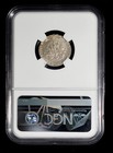 Ngc Ms63 1817 Haiti Western Republic  Silver 25 Centimes Km-15 1