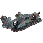 Aquarium Plane Model Ornament Underwater Decoration Fish Tank D  cor