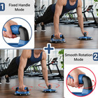 Push Up Bars 360 Rotating Handles With Bearings Non-slip Grips For Home Workout
