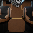 Freightliner Cascadia 116  126  2018-current  Truck Floor Mats Brown 