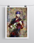 Rage Against The Machine Tribute 12x18in Poster Tom Morello Tribute Print