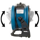 Xpower P-21ar Compact Industrial Axial Fan  Air Mover With Daisy Chain Outlets
