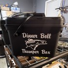 Dinner Bell Thumper Box Fishing Striper  Hybrid  White Bass  Crappie catfish