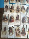 49 50 Part Set N2 1888 American Indian Chiefs Tobacco Cards Allen Ginter Reprint