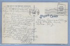 Vintage Ww-ii Postcard Army Jeep Posted Free 1945