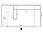 13ft Prefab Backyard Building  Insulated Office Pod With Bathroom suit Forairbnb