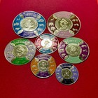 1965 Burundi Stamps  Collection Of Round Foil Issue  Sg 162-4 166-7 169 173  Mnh