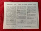 1965 Jaguar  4 2 Xk-e Coupe   Roadster  - Original Car Sales Brochure   Catalog