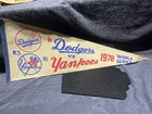 Very Rare Vintage 1978 Baseball Mlb World Series Pennant Yankees Vs  Dodgers