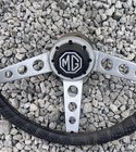 Vintage 1970   s Mg Steering Wheel As Is
