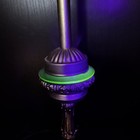 Uranium Glass Lamp Art Deco Style Vintage Antique Custom Build