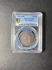 Netherlands East Indies Voc Silver 1 Gulden Zeeland 1791 About Unc Pcgs Au55