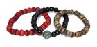 Tibetan Prayer Beads Healing Bracelet Adjustable Wrist Mala Yoga Bracelet E2