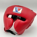 Winning Boxing Headgear Fg-2900 Red Size L Face Guard Type Japan Genuine Used