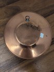 Vintage Turkish Folk Art Hand-painted And Etched 7  Copper Plate