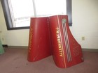 Seagrave Fire Truck Hood With Side Trim Moldings Late 1940 s - Early 1950 s