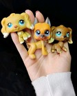 Littlest Pet Shop Lps Lot   fake    great Dane Dog   Two Cocker Spaniel Dogs