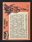 1966 Topps Batman Black Bat  33 The Enemies Clash Vintage Dc Trading Card