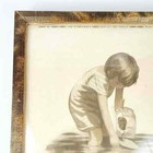 Antique Paper Print Cereal Ad Vintage Framed 1919 Cream Of Wheat Sailboat Boy
