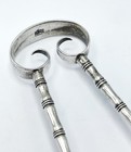 Chinese Silver Sugar Tongs C1900 Wang Hing