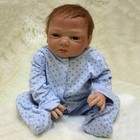 22  Reborn Baby Dolls Handmade Lifelike Boy Vinyl Silicone Newborn Doll Gift Us