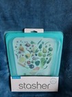 Stasher Reusable Kitchen Food Bags Microwave  Dishwasher   Freezer Safe  3 