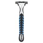 2 X Gillette Sensor Excel Razor 1 Handle   1 Blades Cartridge Twin Blades Manual