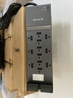 Belkin Power Strip Surge Protector 12 Ac Outlets 10 Ft Long Plug  4 156 Joules  
