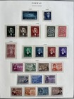 Norway 1941-1947 Mnh Stamp Collection Wwii Occupation 36 Stamps 2 Album Pages