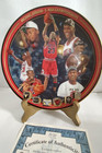 8 Michael Jordan Collector Plates W coa From Bradford Exchange 1999 2000