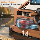 Rowing Machines For Home water Rowing Machine With Foldable Design 400lbs Capaci