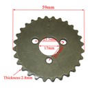 28t Timing Chain Cam Sprocket For 50cc 70cc 90cc Pit Dirt Bike Atv Quad