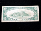 1929  10 National Currency  first National Bank Of Mount Vernon New York 