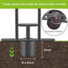 Sod Plugger Tool With Foot Ejector  Grass Transplanting Tool  Bulb Planter