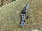 Custom Offset Kydex Dangler With Kydex Loop To Fit Most Kydex Sheaths   bk 