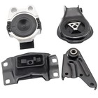Engine Motor And Transmission Mount Kit  Compatible With 2004-2009 Mazda 3 2 0l