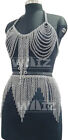 Chainmail Bikini Chain Layers Aluminum Stylish Medieval Halter Bra And Skirt